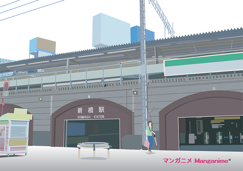 Shimbashi Station 新橋駅