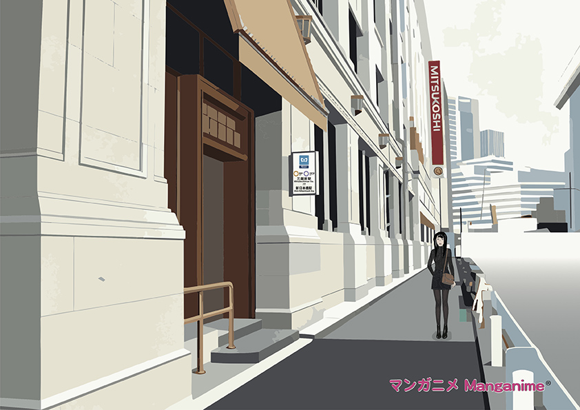 Mitsukoshimae Station 三越前駅