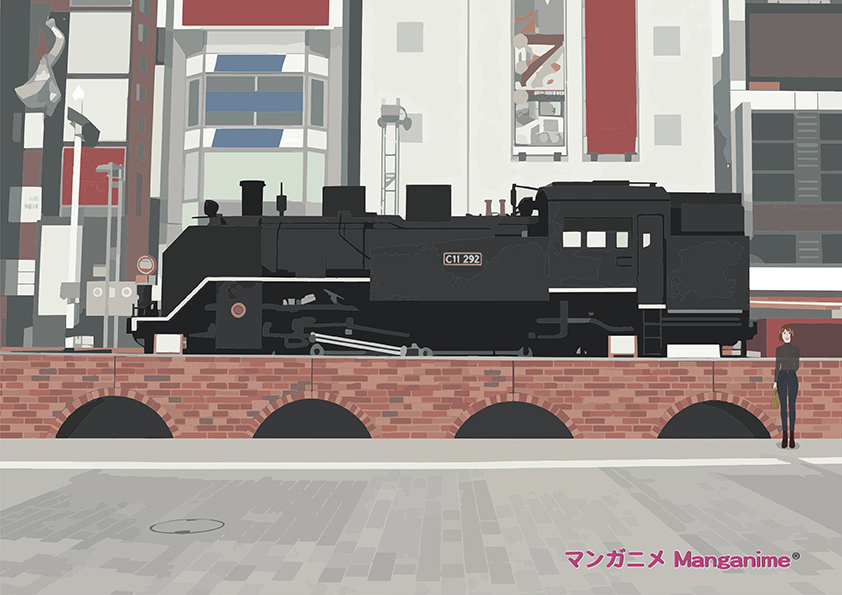 Shimbashi Station SL Square 新橋駅SL広場